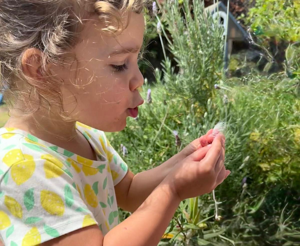 Child learning at École Fleur de Vie